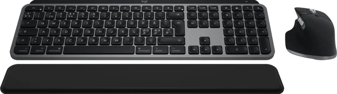 Logitech MX Keys S Combo for Mac - Draadloos Toetsenbord en Muis - Qwerty US INTL - Space Grey