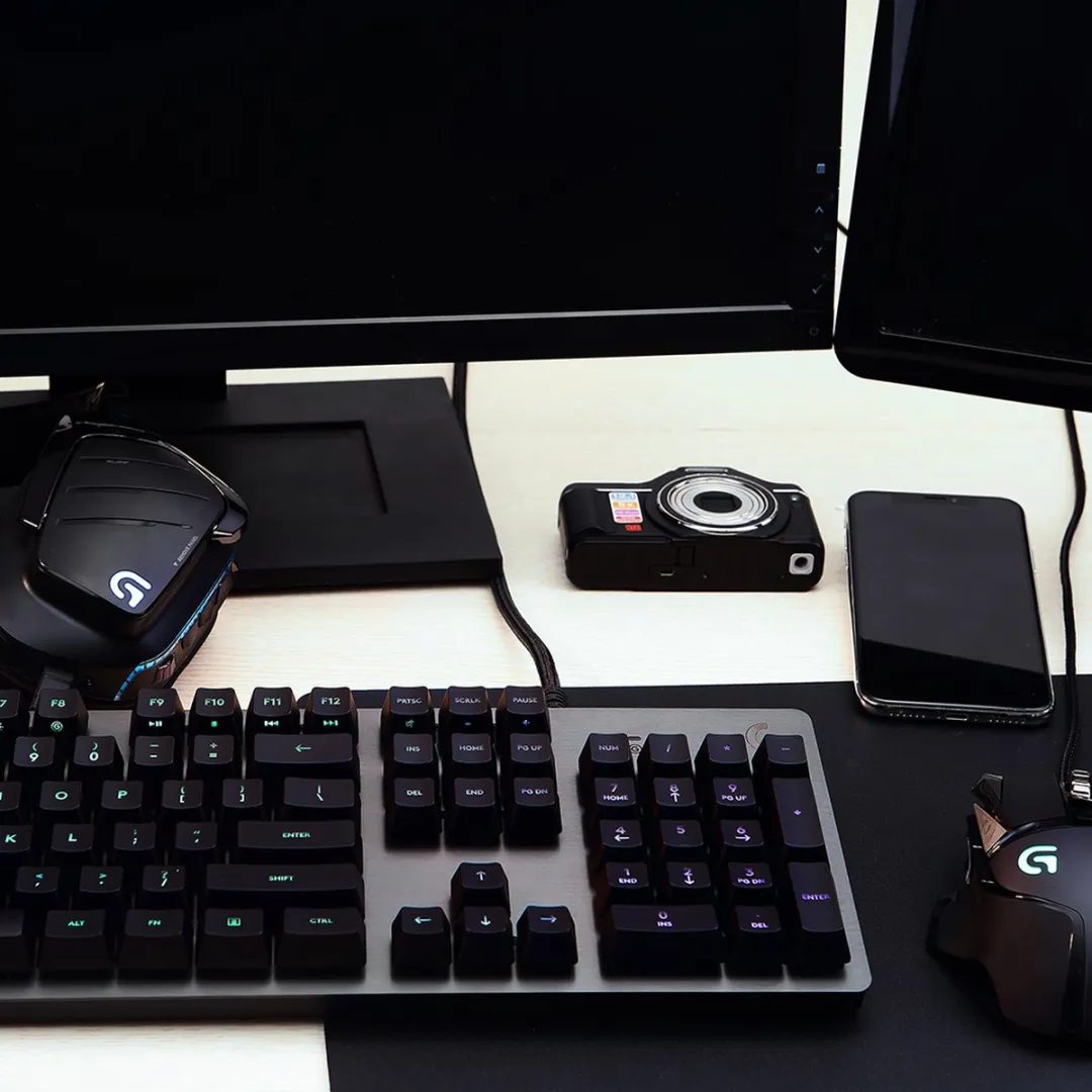 Logitech G G512 Carbon GX RED Toetsenbord - Bedraad - US QWERTY - Zwart - afbeelding 6 van 6