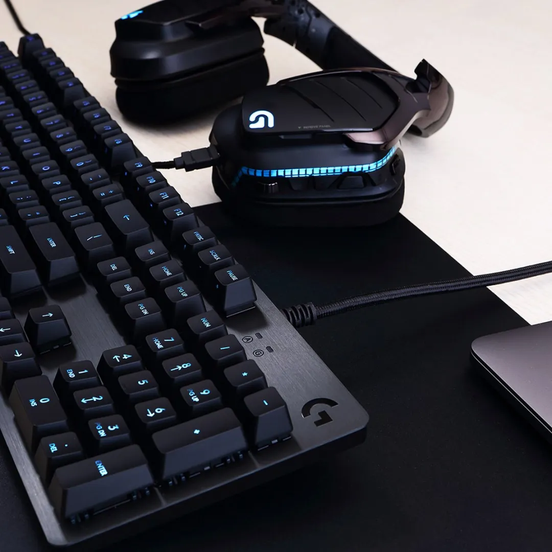 Logitech G G512 Carbon GX RED Toetsenbord - Bedraad - US QWERTY - Zwart