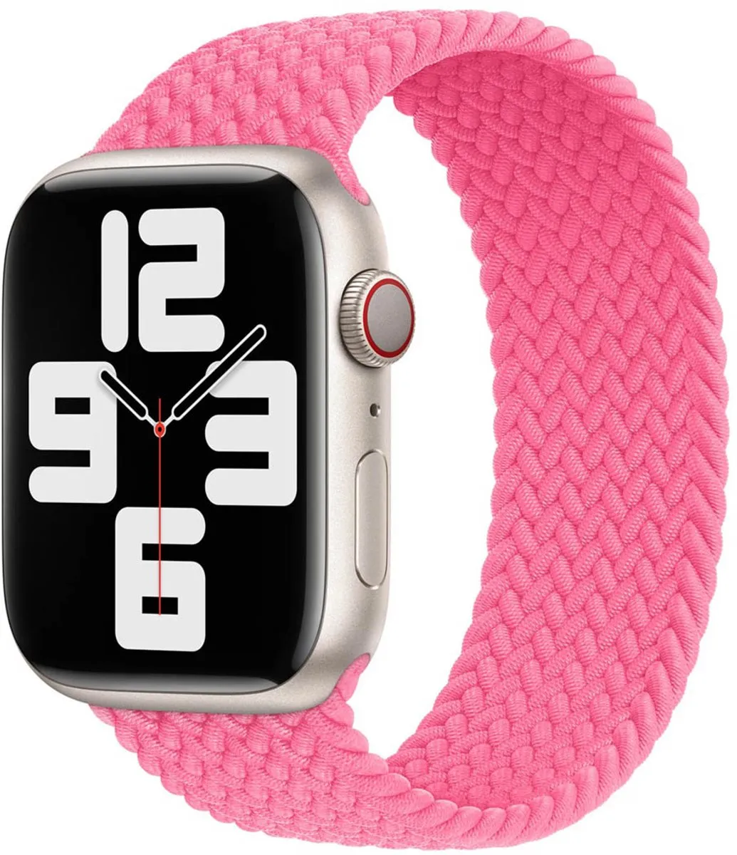 Apple Gevlochten Solobandje Flamingo
