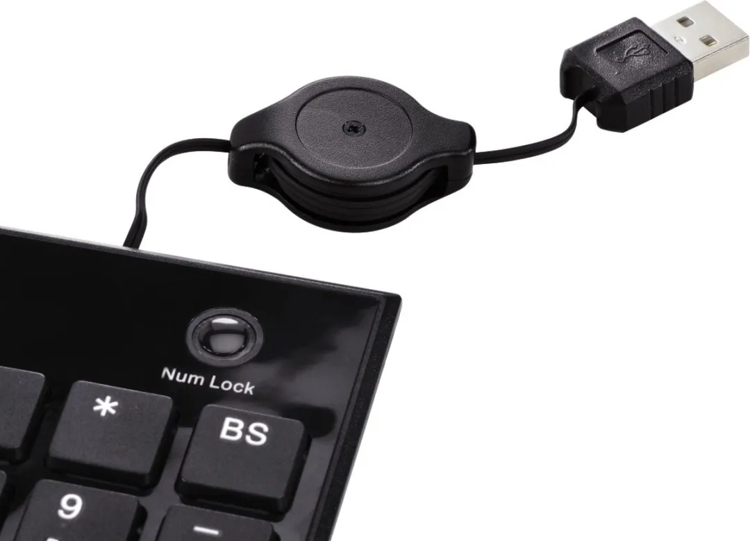 Hama SK140 Slimline Numeriek Toetsenbord - Zwart - afbeelding 5 van 6