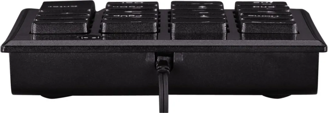 Hama SK140 Slimline Numeriek Toetsenbord - Zwart - afbeelding 2 van 6