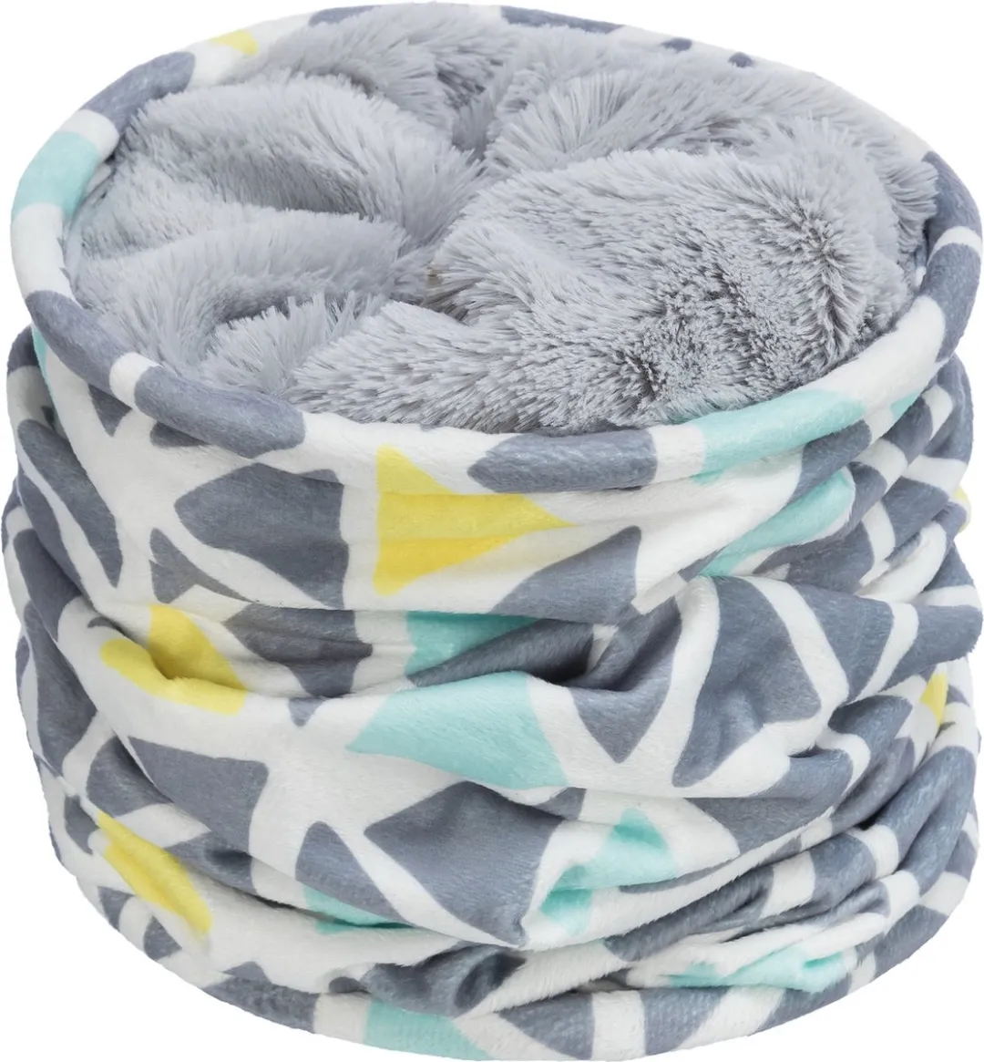 Trixie Knaagdiertunnel Sunny Pluche - 70x19cm - Grijs - afbeelding 4 van 6