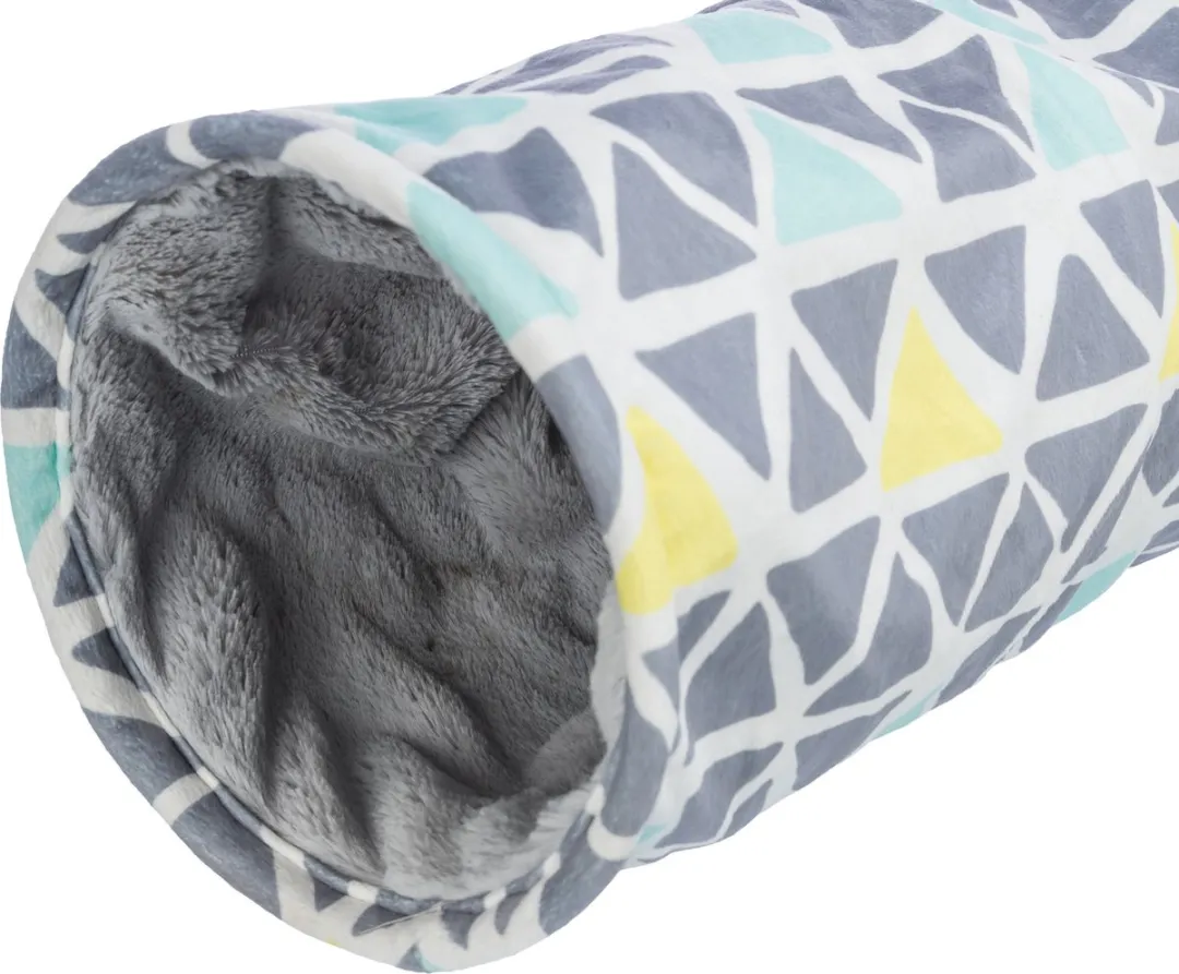 Trixie Knaagdiertunnel Sunny Pluche - 70x19cm - Grijs - afbeelding 3 van 6