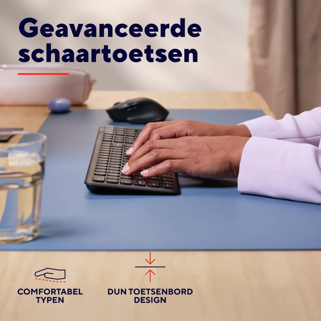 Trust Vaiya Draadloos Toetsenbord Multidevice - Numpad - Zwart