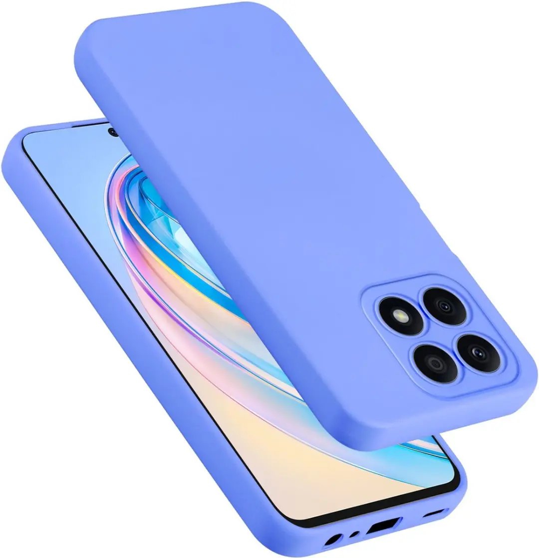 Cadorabo Hoesje geschikt voor Honor x8a in LIQUID LICHT PAARS