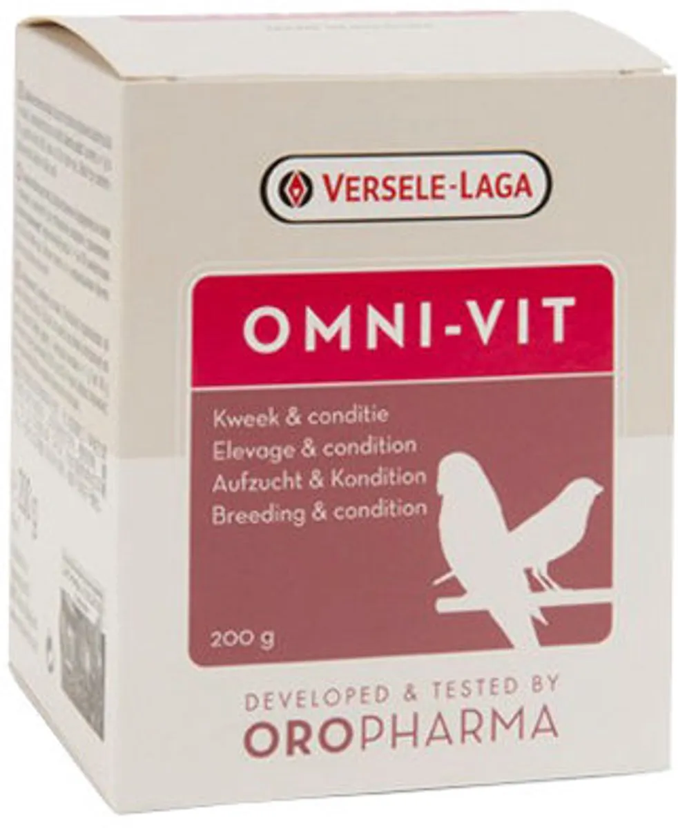 Versele-Laga Omni-Vit Kweek & Conditie Vogelsupplement 25g