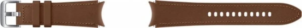 Samsung Galaxy Watch 4 Hybrid Leather Band M/L - Camel