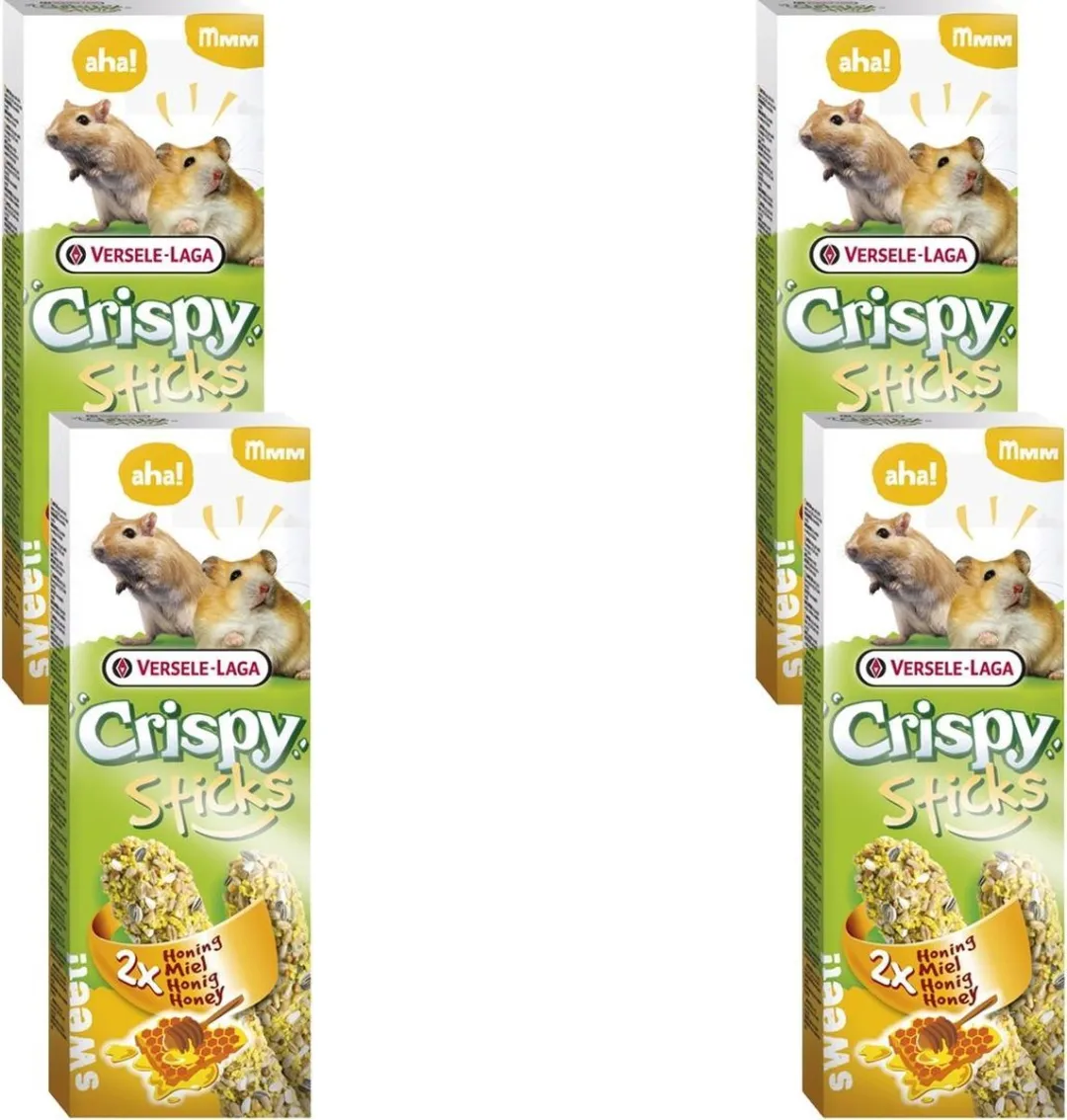 Versele-Laga Crispy Sticks Hamster & Gerbil - 24 Stuks (4x6)