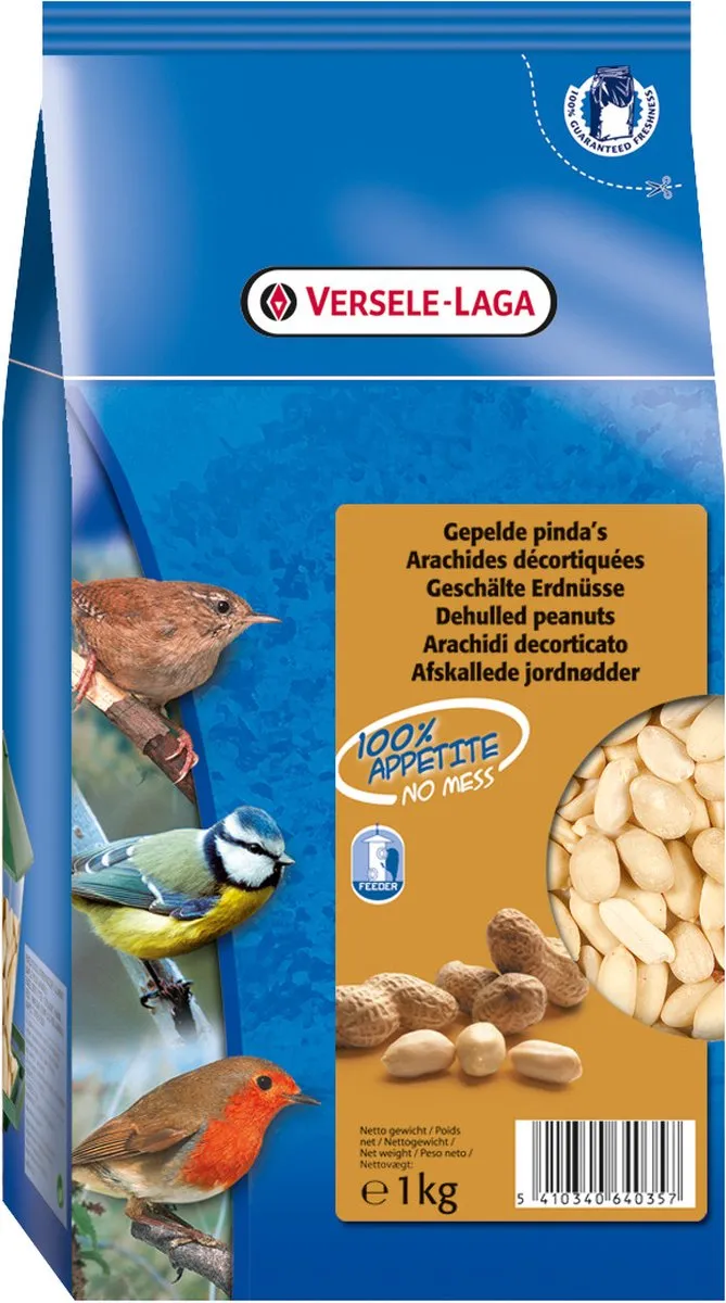 Versele-Laga Gepelde Pindas Superior Binnenvogelvoer 3kg