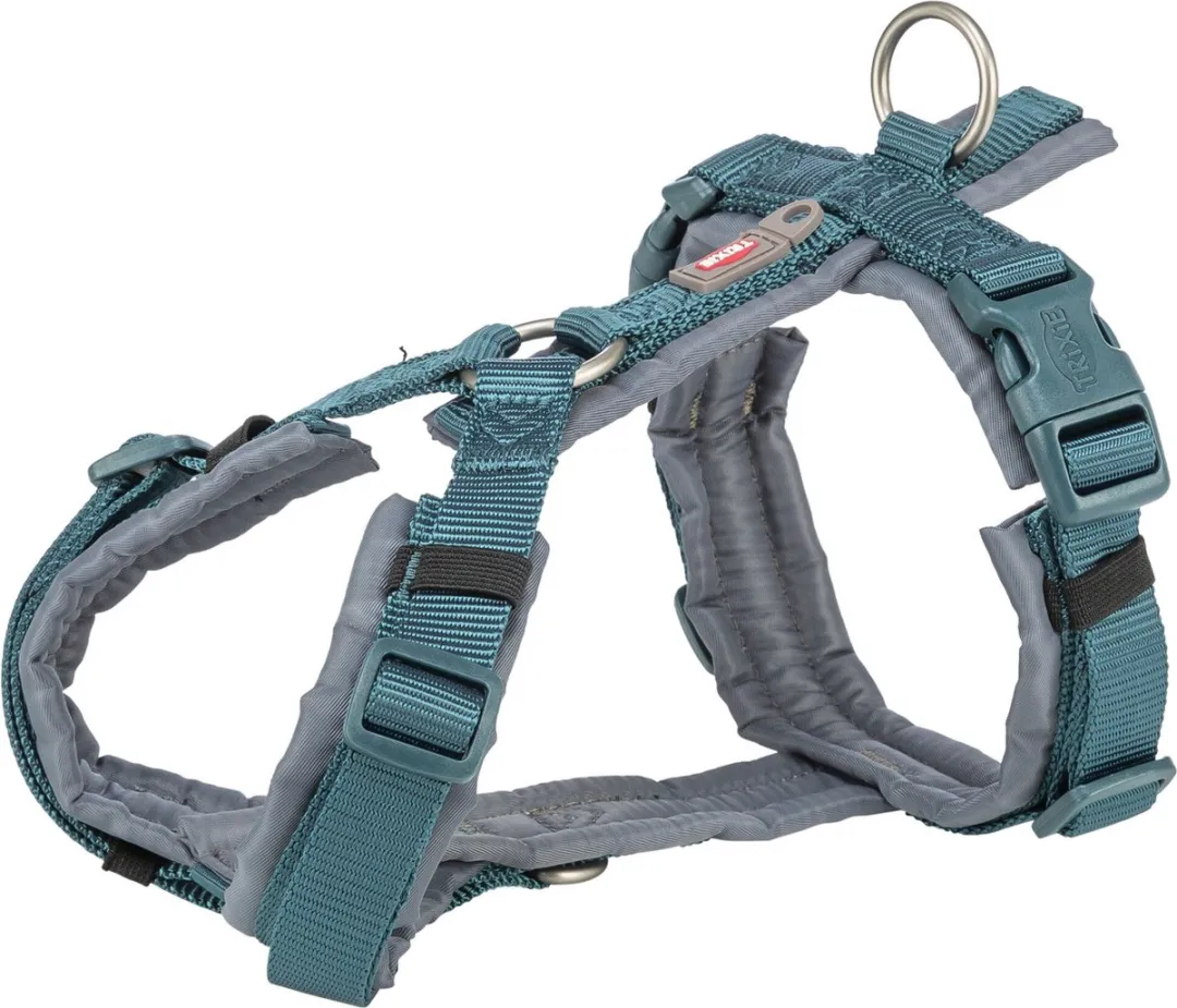 Trixie Premium Trekking Hondentuig - Blauw/Grijs