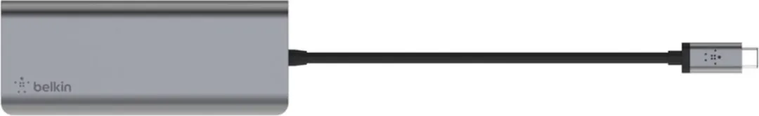 Belkin 4081585 USB-C 6-in-1 Hub - 4K HDMI - 100W PD - Zilver