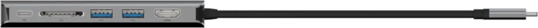 Belkin 4081585 USB-C 6-in-1 Hub - 4K HDMI - 100W PD - Zilver