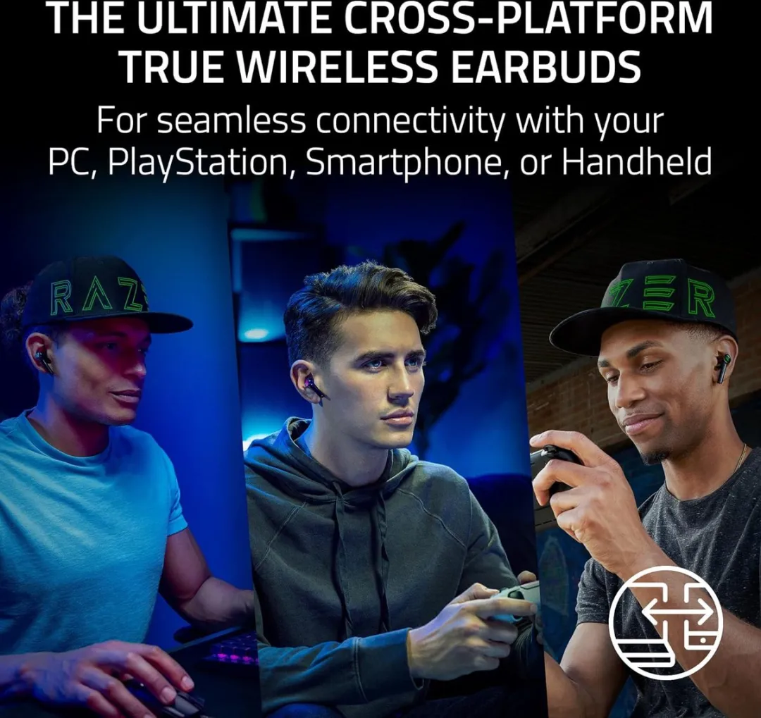Razer Hammerhead Pro HyperSpeed - Zwart