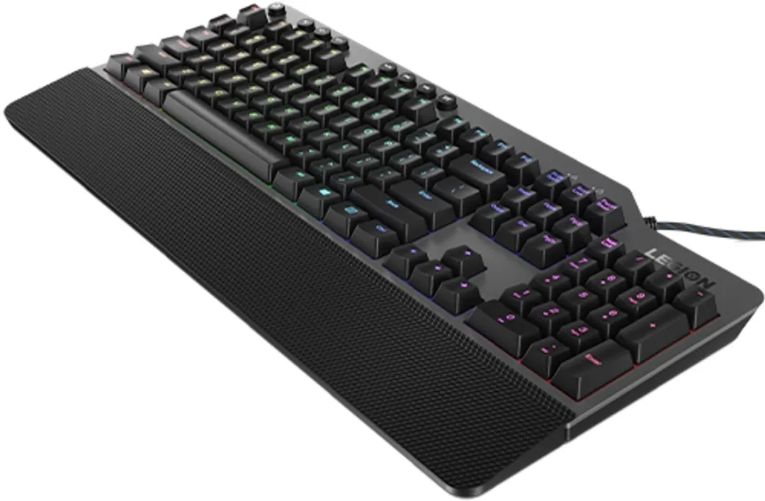 Lenovo Legion K500 GY40T26478 Gaming Toetsenbord - Amerikaans Engels - Zwart/Grijs