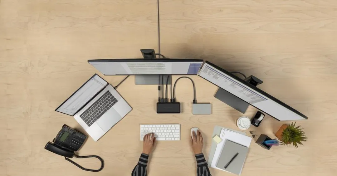 Belkin Thunderbolt 3 Dock Plus F4U109vf - Zwart
