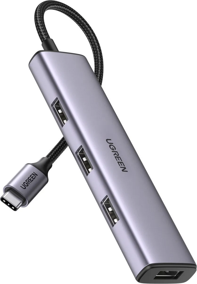 UGREEN CM473 USB-C Hub 4x USB 3.2 Gen1 - Zilver