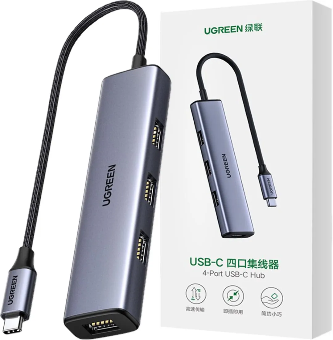 UGREEN CM473 USB-C Hub 4x USB 3.2 Gen1