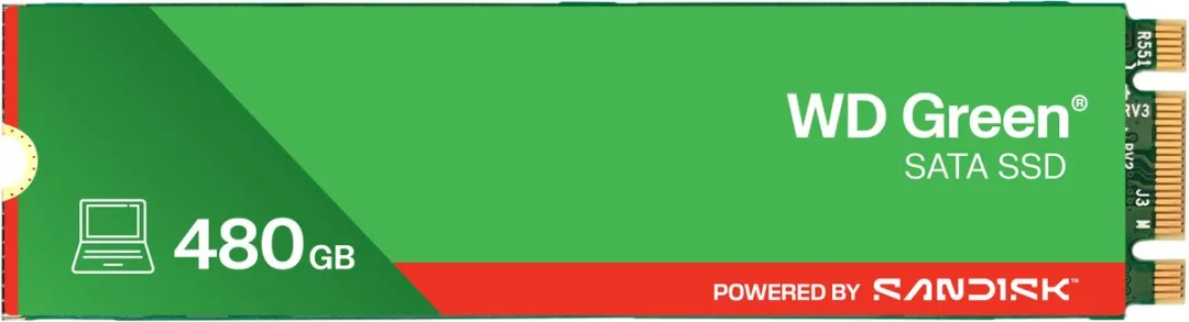 Western Digital Green WDS480G3G0B SSD 480GB NVMe