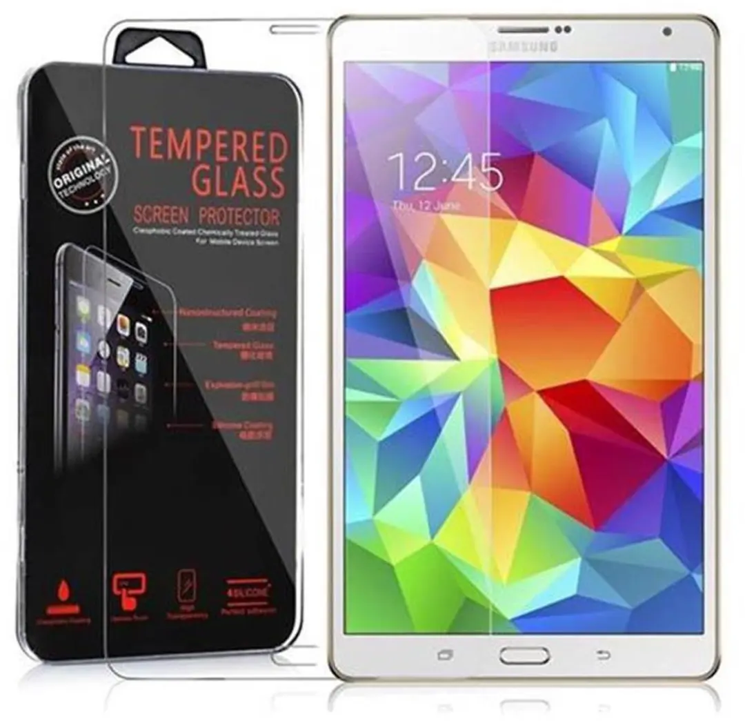 Cadorabo Screenprotector geschikt voor Samsung Galaxy Tab S (8.4 Zoll) in KRISTA