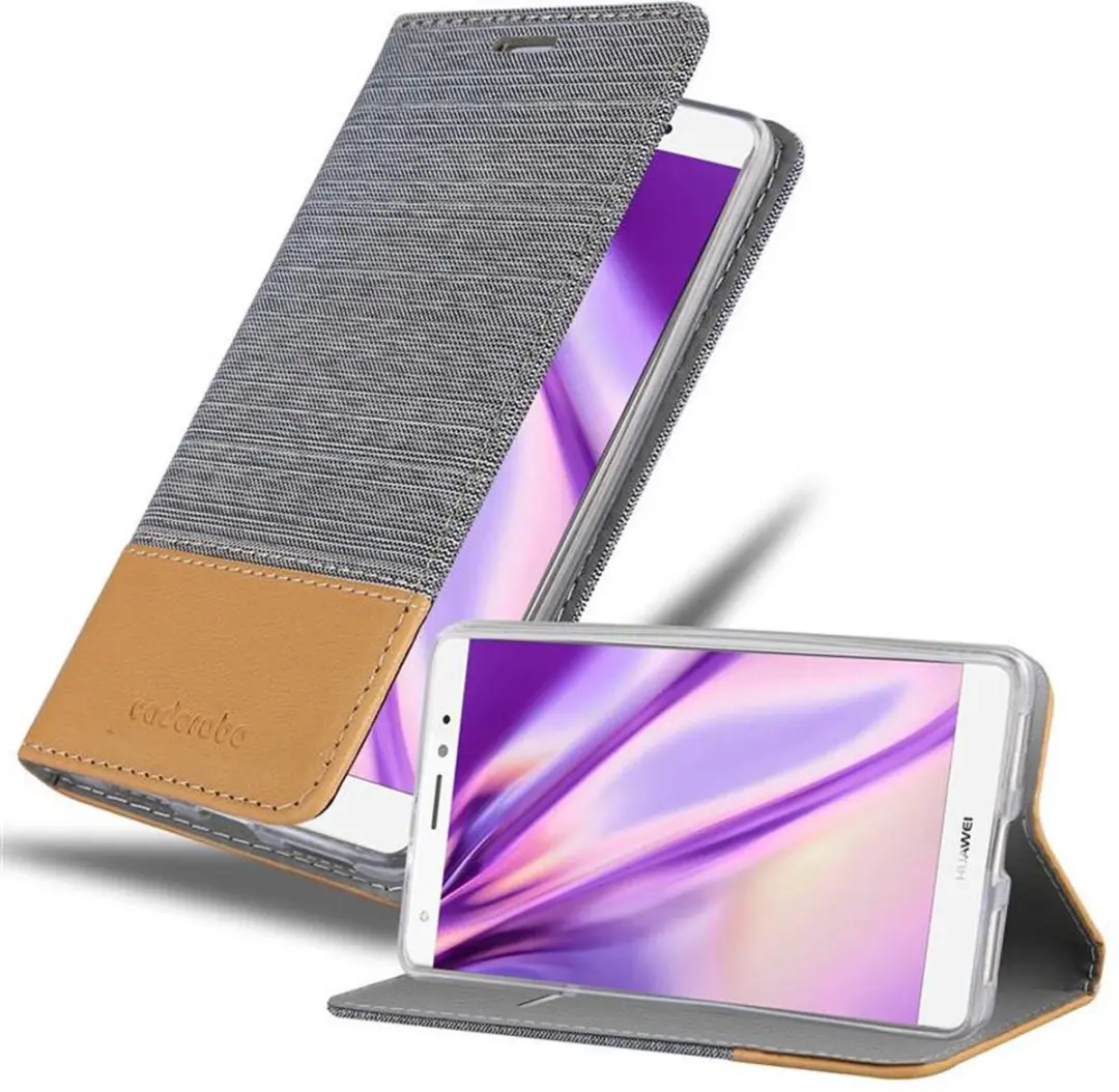 Cadorabo Hoesje geschikt voor Huawei MATE S in LICHTGRIJS BRUIN