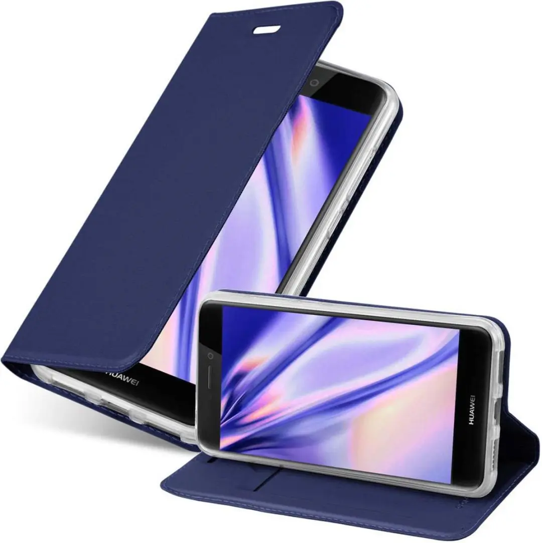 Cadorabo Hoesje geschikt voor Huawei P8 LITE 2017 / P9 LITE 2017 in CLASSY DONKE