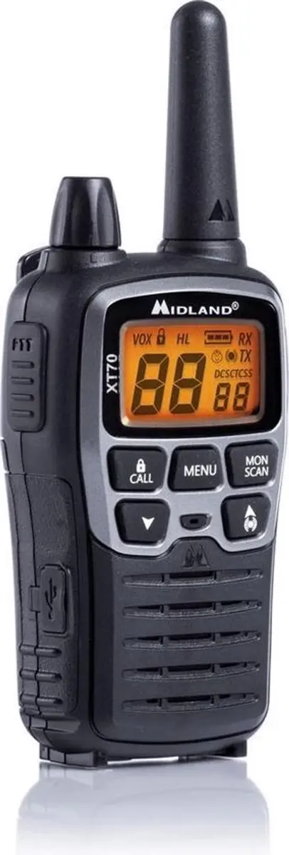 Midland XT70 PMR446 Walkietalkie - Set van 2 - C1180 - afbeelding 6 van 6