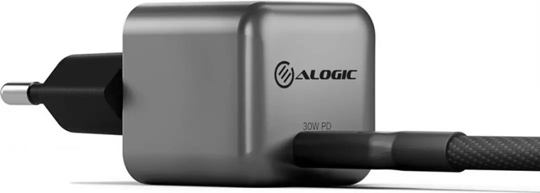 Alogic Rapid Power WCG1X30SGR-EU GaN-lader 30W - afbeelding 6 van 6