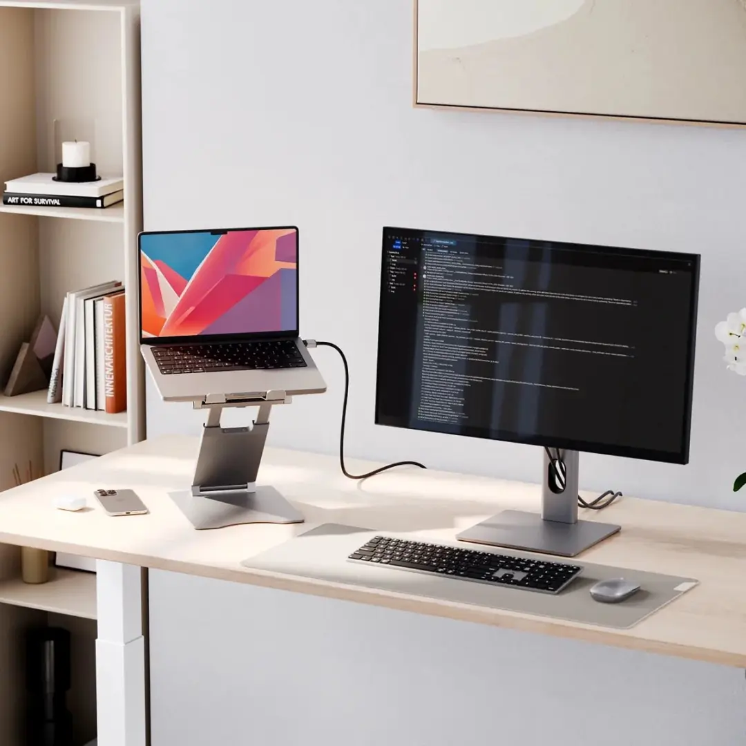 Alogic Elite Plus EPALR-SLV MacBook Standaard - Zilver - afbeelding 3 van 5