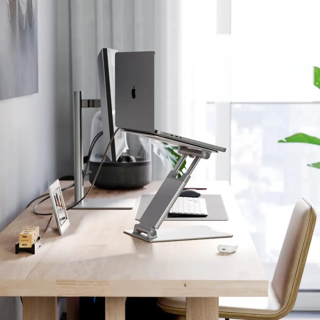 Alogic Elite Plus EPALR-SLV MacBook Standaard - Zilver - afbeelding 2 van 5