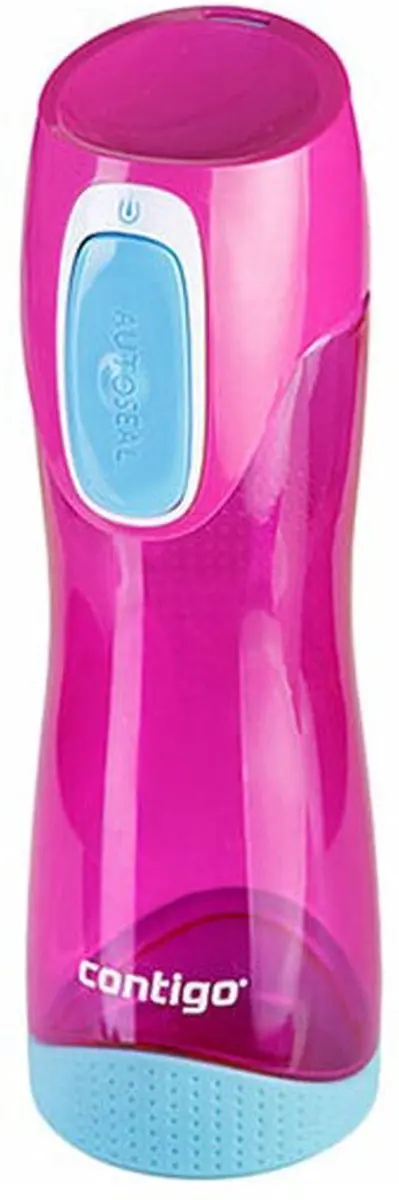 Contigo Swish Autoseal Drinkfles Kinderen - 500ml - Magenta - afbeelding 2 van 6