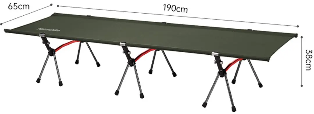 Naturehike ArmyWild™ XJC04 Opvouwbaar Campingbed