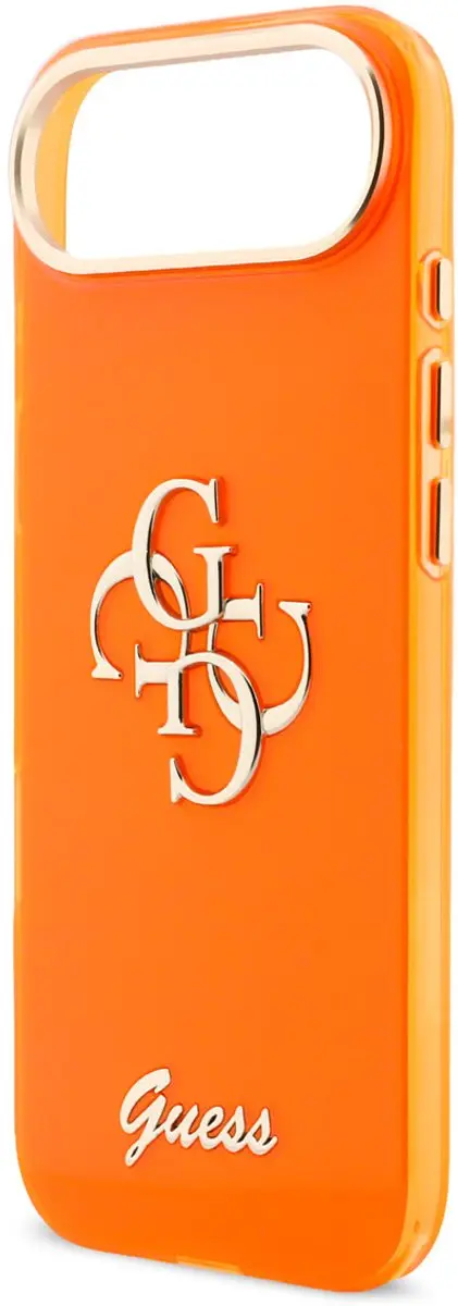 Guess 4G Script Hoesje iPhone Air - Oranje - afbeelding 5 van 6