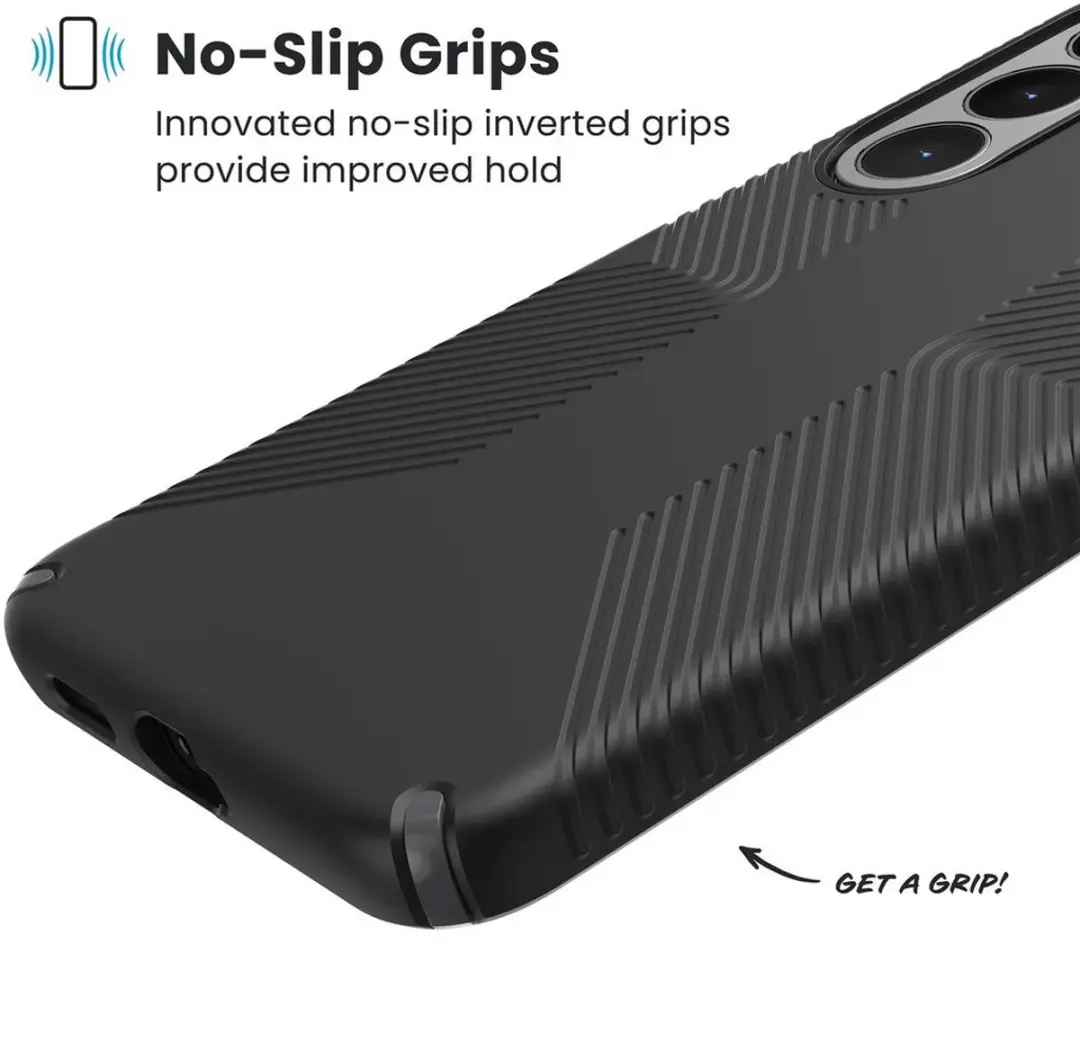 Speck Presidio2 Grip 151129-3205 Hoesje - Zwart - afbeelding 5 van 6