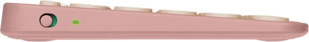 Logitech Pebble Keys 2 K380s - Draadloos Toetsenbord - Bluetooth - Qwerty - Rose