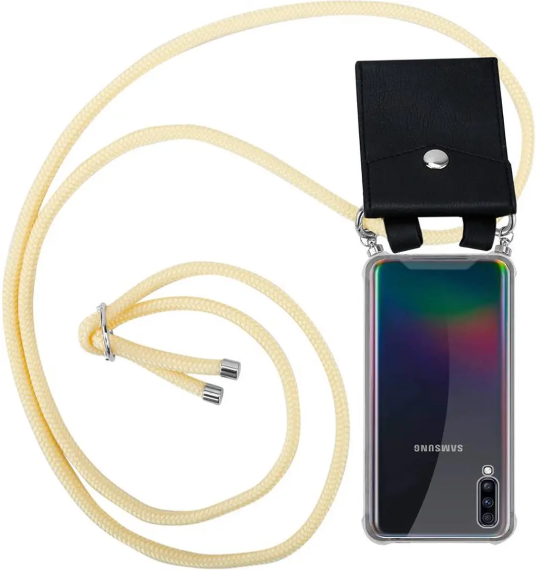 Cadorabo Hoesje geschikt voor Samsung Galaxy A70 / A70s in ROOM BEIGE