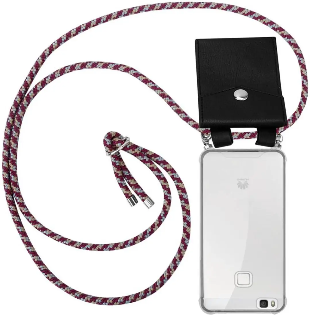 Cadorabo Hoesje geschikt voor Huawei P9 LITE 2016 / G9 LITE in ROOD GEEL WIT