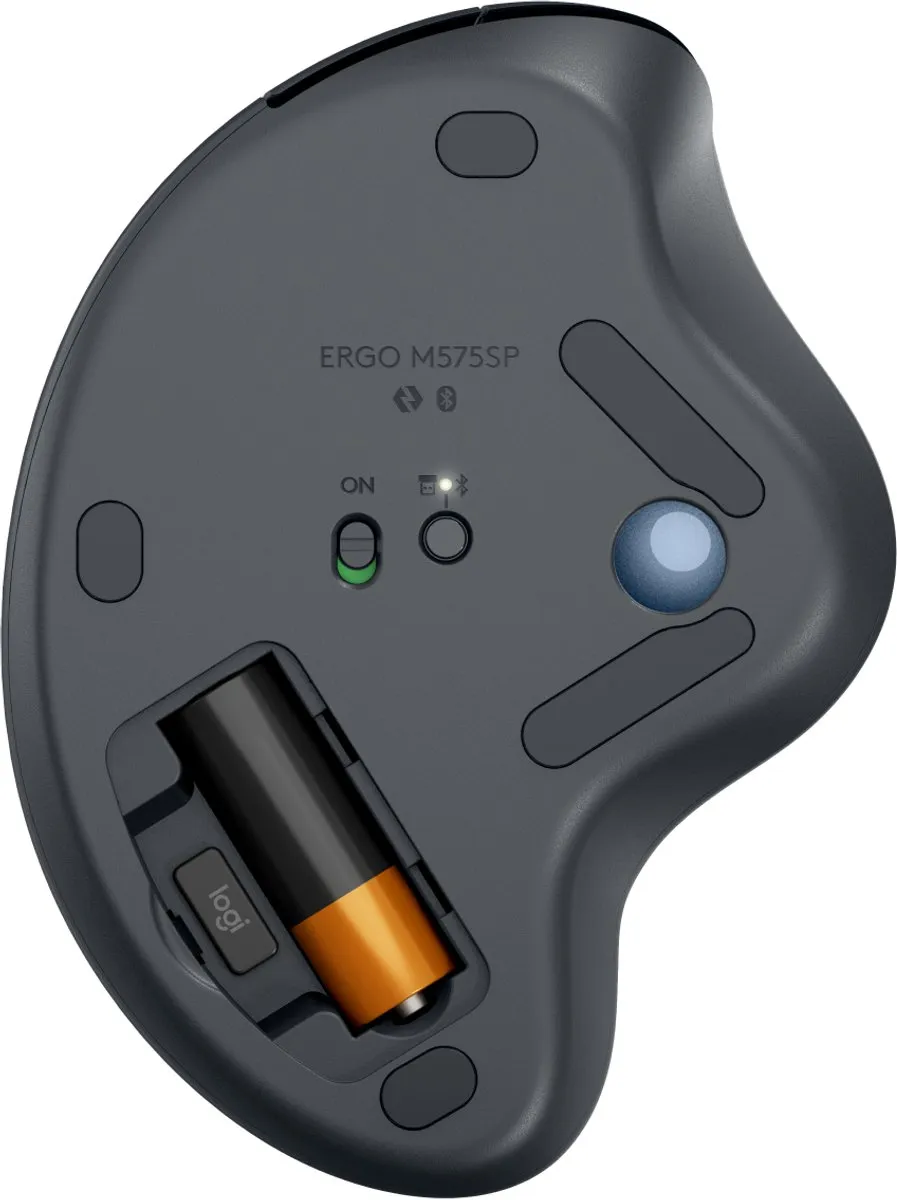 Logitech Ergo M575S Draadloze Muis - Zwart - afbeelding 6 van 6