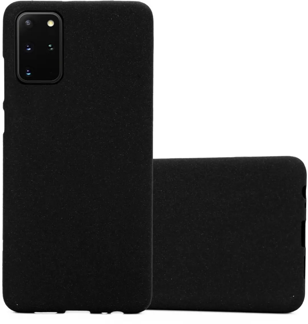 Cadorabo Hoesje geschikt voor Samsung Galaxy S20 PLUS in FROST ZWART