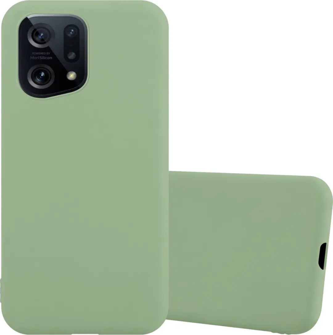 Cadorabo Hoesje geschikt voor Oppo FIND X5 in CANDY PASTEL GROEN