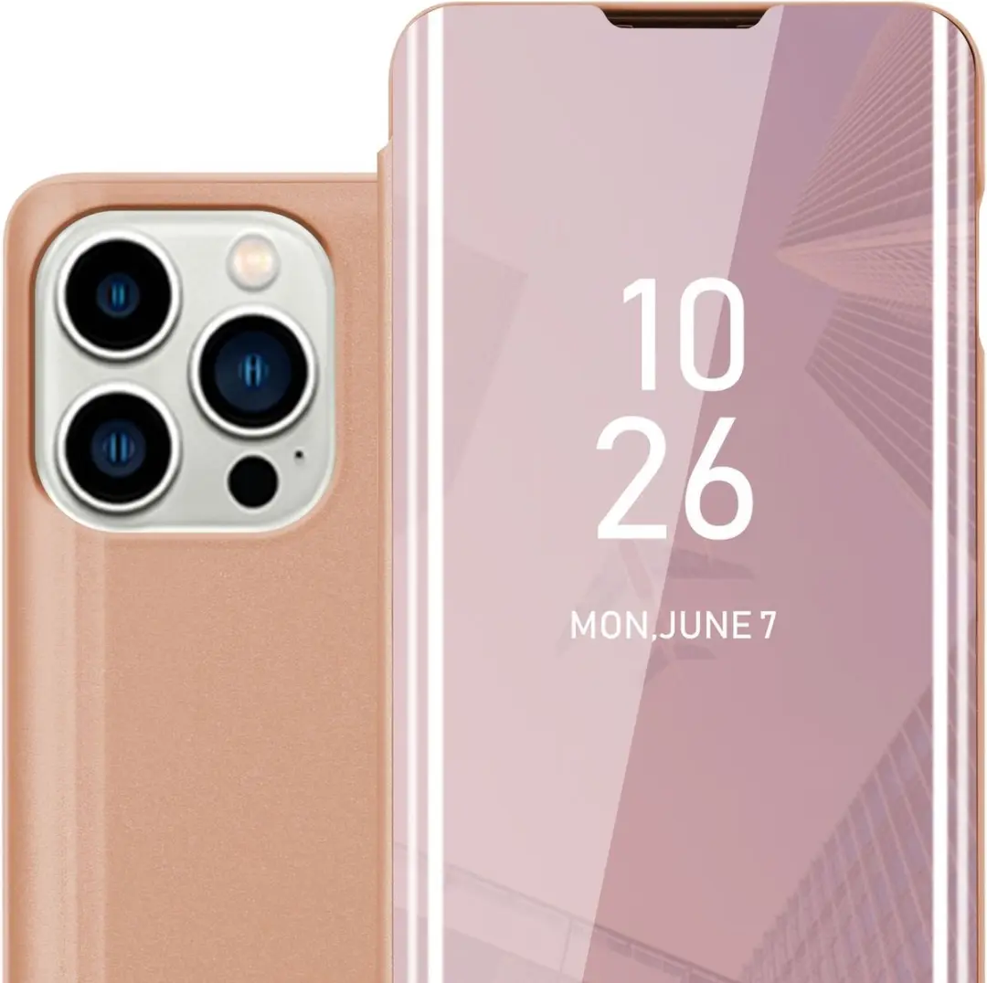 Cadorabo Hoesje geschikt voor Apple iPhone 14 PRO MAX in KUNZIET ROZE