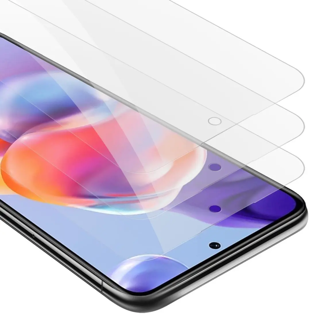 Cadorabo 3x Screenprotector geschikt voor Xiaomi RedMi NOTE 11 PRO+