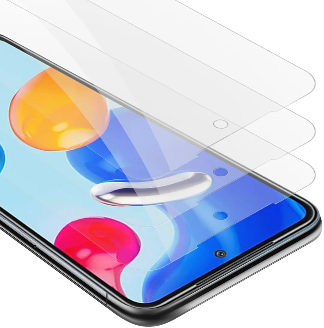 Cadorabo 3x Screenprotector geschikt voor Xiaomi RedMi NOTE 11 4G / 11S 4G
