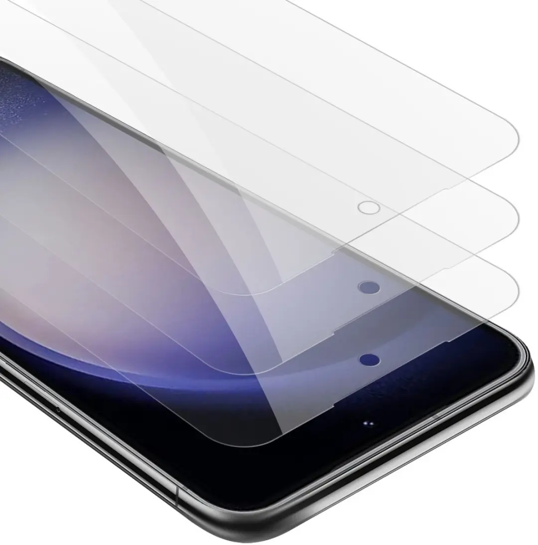 Cadorabo 3x Screenprotector geschikt voor Samsung Galaxy S23
