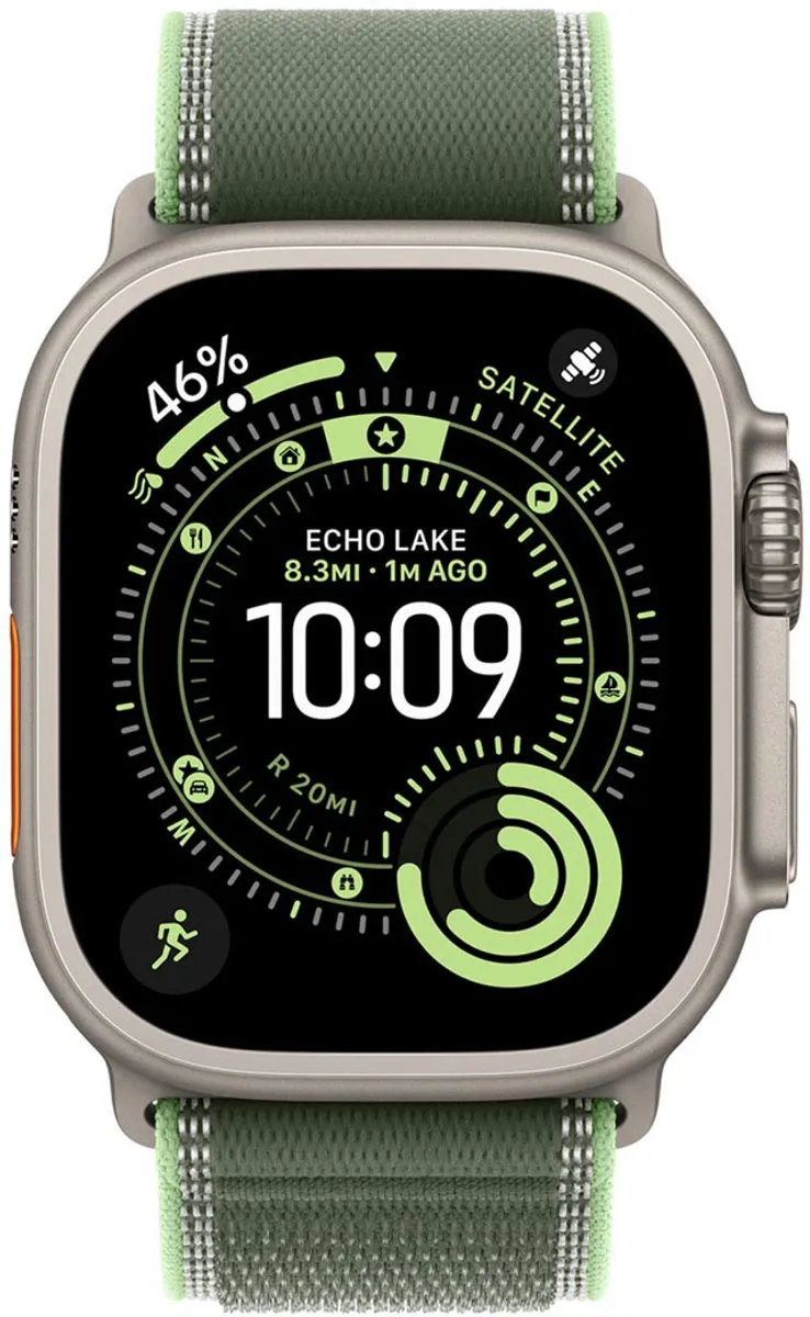 Apple Trail Loop Band Apple Watch - 44/45/46/49mm M/L Neon/Green