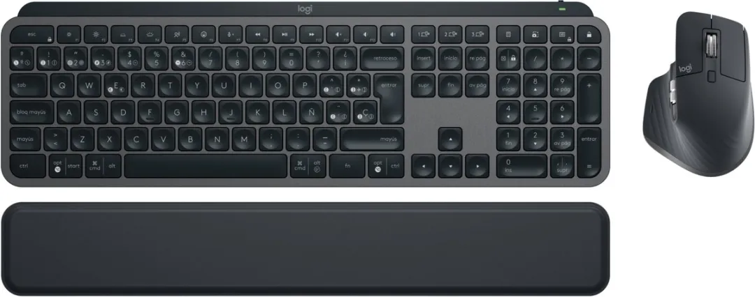 Logitech MX Keys Combo 920-010930 - Toetsenbord & Muis - Grafiet