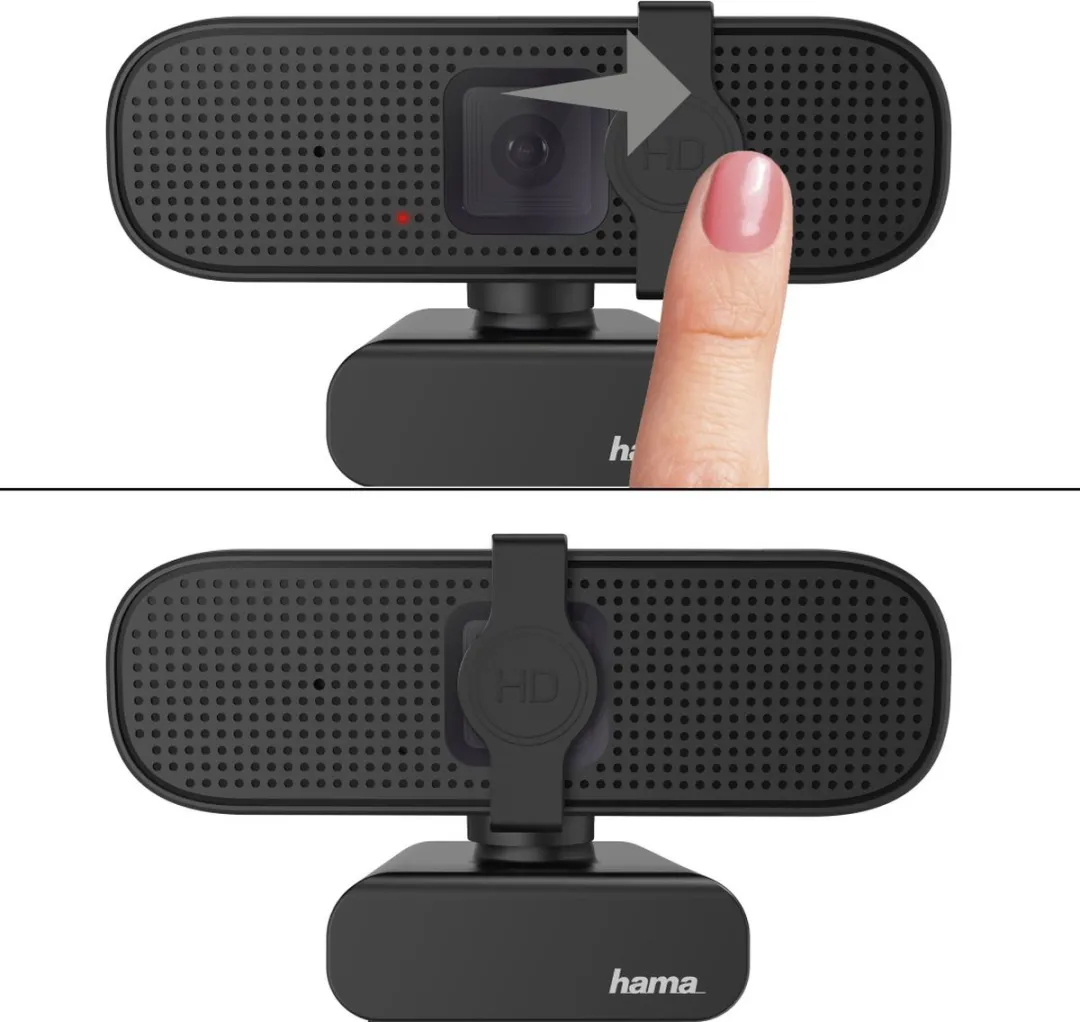 Hama C-400 Webcam Full HD 1920x1080 - Zwart