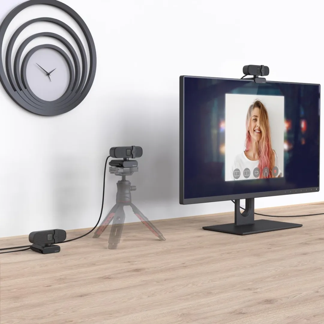 Hama C-400 Webcam Full HD 1920x1080 - Zwart