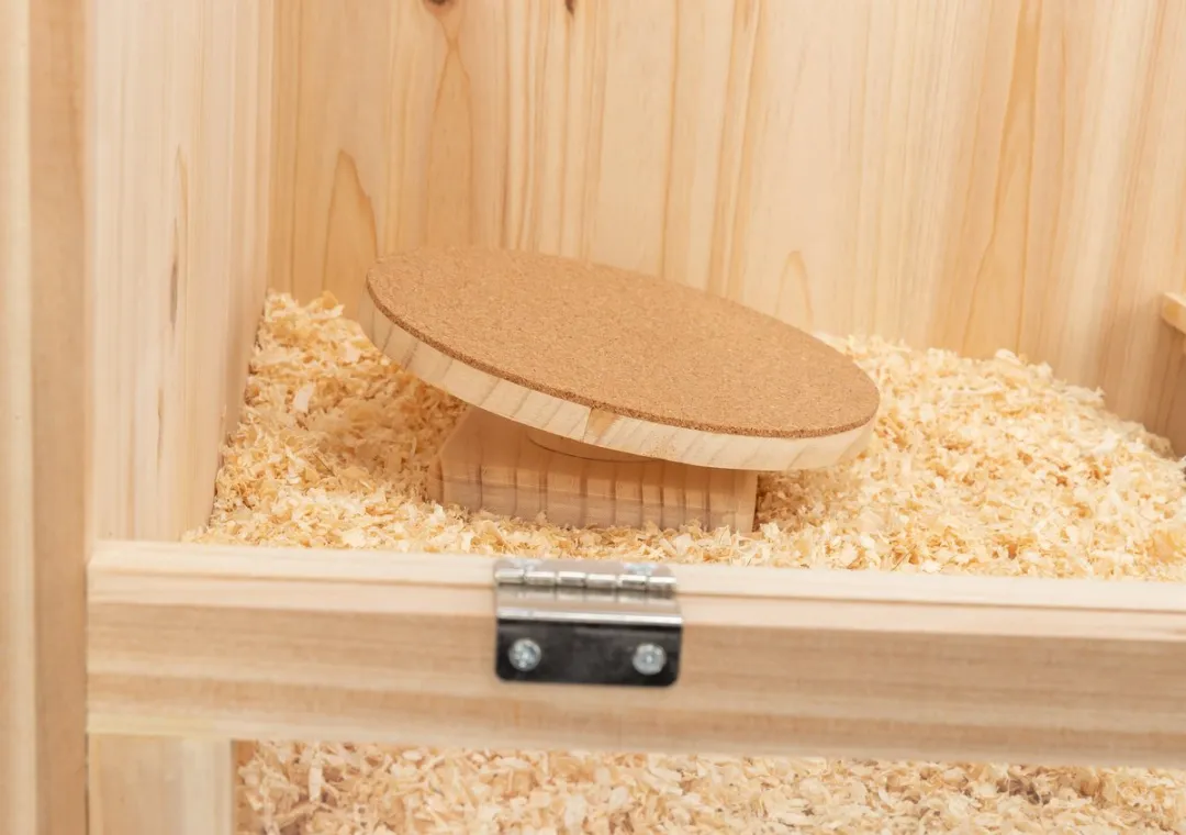 Trixie Knaagdier Speelgoed Loopschijf Hamsters Hout/Kurk 22cm