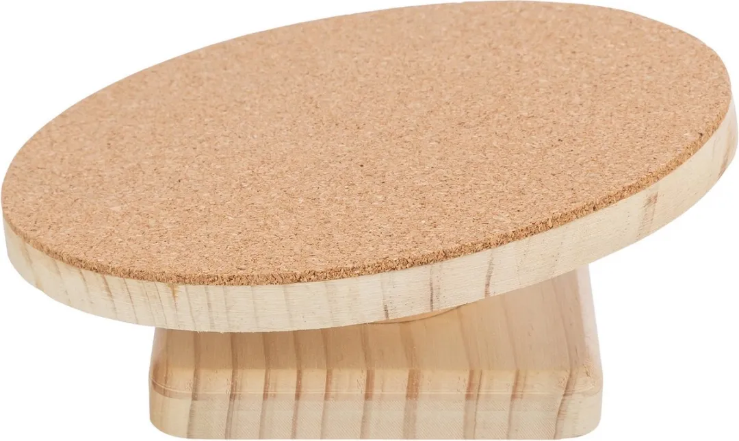 Trixie Knaagdier Speelgoed Loopschijf Hamsters Hout/Kurk 22cm